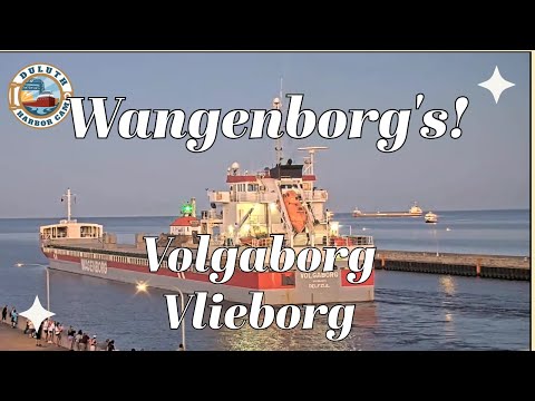 "Wangenborg's"  Volgaborg departed, Vlieborg arrived in Duluth 092524