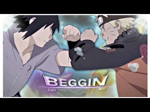 Naruto vs Sasuke Ultimate Beggin Edit - EPIC Anime Battle