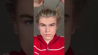 Finding my new hairstyle- day 21 - soldier boy side part