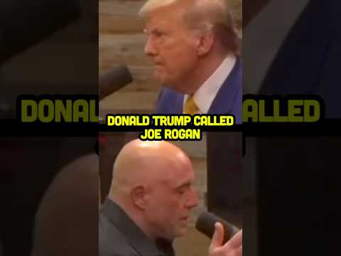 Joe Rogan mentioned by Donald Trump AGAIN during press conference 😳🤔