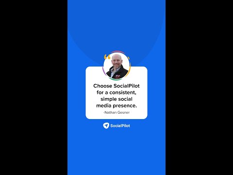 Put Social Media On AutoPilot with SocialPilot - Smart Social Media Scheduling Tool