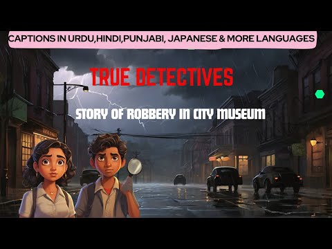 Big Robbery  in City| Also Detectives is in Trap #englishstory #story #bedtimestory @story