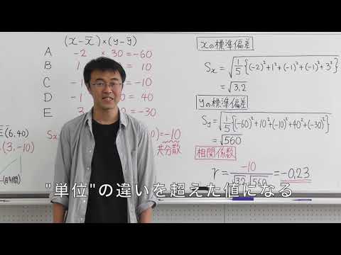 数学Ⅰ帰第12回②相関係数後編