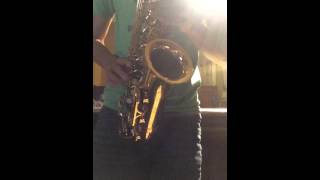 Chromatic Scale on Saxophone