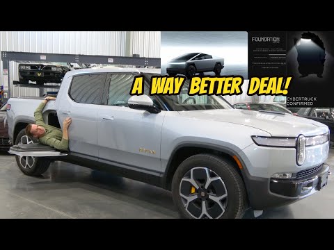 Why a used, DEPRECIATED Rivian makes way more sense to BUY than a new Cybertruck (but I'm an idiot)