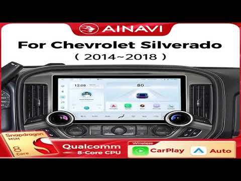 Ainavi 11.8inch Multimedia Player For Chevrolet Silverado 3 GMTK2 2014-2018 Carplay Androi