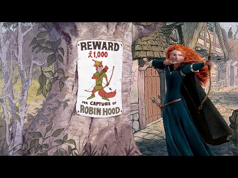 Robin Hood is in love with Merida / Disney Crossover