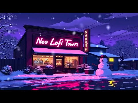 Snowy Coffee Shop Ambience ☕❄️ – Lofi Hip Hop Beats to Chill, Study, and Relax 🌨️✨🎶