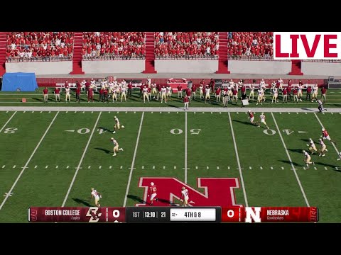 🔴LIVE 🔴Boston college Eagles vs Nebraska Cornhusters / NCAA College Football/week