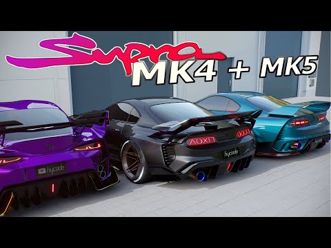 SUPRA MK4 + MK5 WIDEBODY