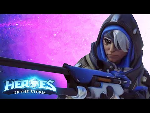 Ana's Sleep Darts Are A Lethal Dose! | Ana Heroes of the Storm Gameplay