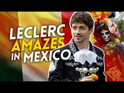 Charles Leclerc’s MARIACHI Outfit WOWS MEXICO F1 GP Fans!