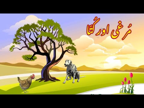 MURGHI AUR KUTA | مُرغی اور کُتا | |Urdu cartoon story |Urdu kahaniyaan | Moral Story