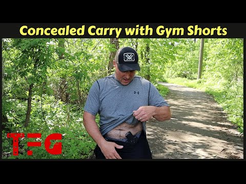 Concealed Carry with Gym Shorts - TheFirearmGuy