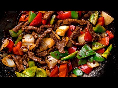 The key steps to making the PERFECT beef in black bean sauce!