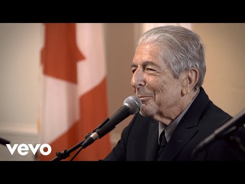 Leonard Cohen - Interview Clip: Leonard on his health (You Want It Darker album press conference)