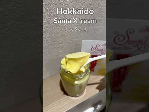 Hokkaido Santa X'ream🍮 #日本#北海道#甜點#布丁#Japan#hokkaido#santaxream#pidding#food