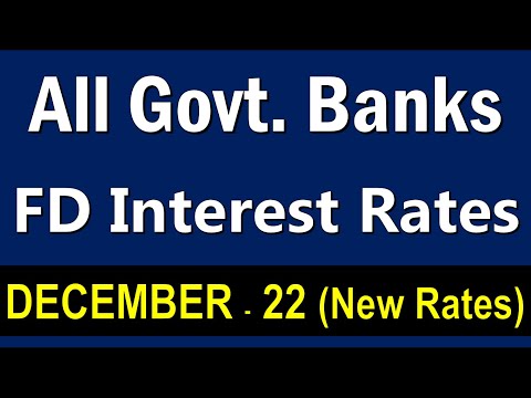 All Govt Banks FD interest rates 2022 | Best Bank for Fixed Deposit in December 2022 | Banking Baba