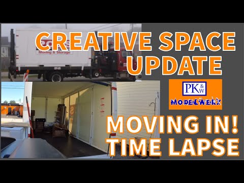 Creative space - move in time lapse