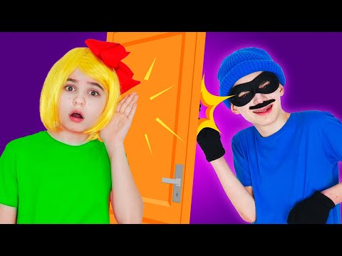 Knock Knock, Who's at the Door ✋ More Home Safety Kids Songs | Nursery Rhymes