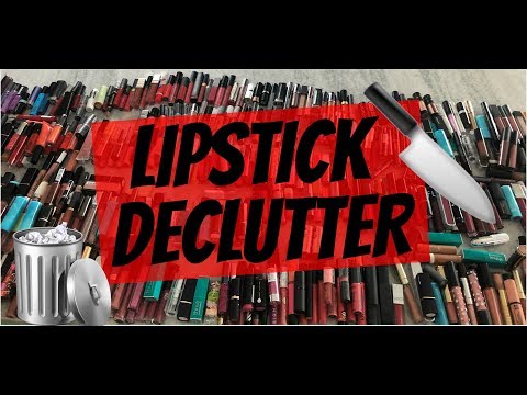 MASSIVE LIPSTICK DECLUTTER OVER 500!!!!!! | MY LIPSTICK COLLECTION | MAKEUPMOLLY