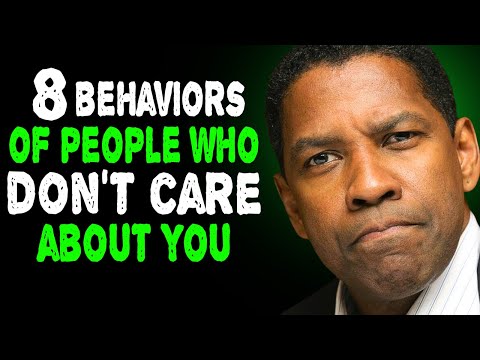 8 Behaviors Of People Who Don't Care About You | Denzel Washington