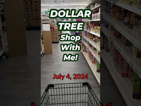 (Voiceover) DOLLAR TREE Shop With Me!  New Oxford and York, PA Stores!  Part 1 July 4, 2024