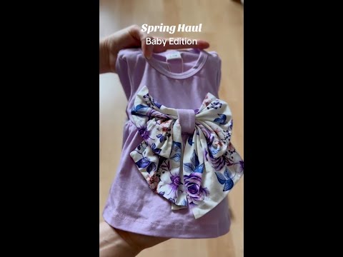 Our Spring Baby clothes are here 😉💖 #spring #patpat