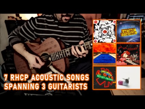 31 Yrs Evolution of Chili Peppers Acoustic Songs (Terribly Underrated!)