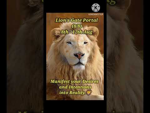 Lion's Gate Portal is open now 8th -12th August #lionsgateportal #88portal #viral #shorts #8august