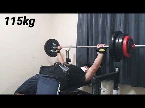 【BP.MAX挑戦】ベンチプレス115kg