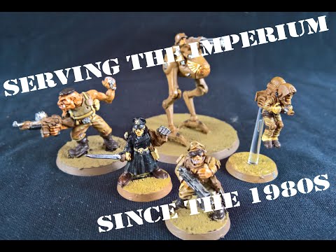 Imperial Guard 8th 9th Edition Army Using Rogue Trader Models