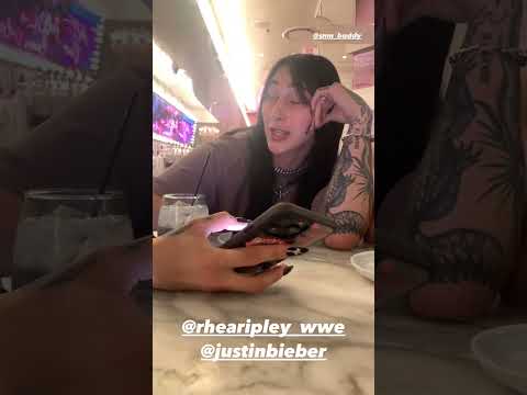 Rhea Ripley sings Justin Bieber's Baby