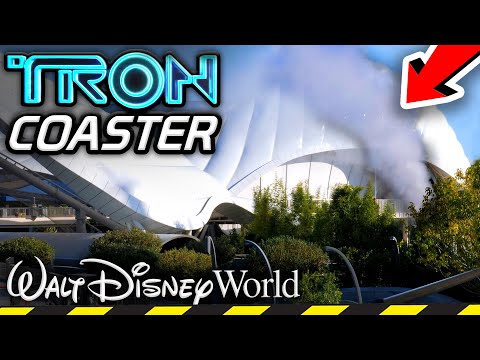 Tron Coaster NEARS COMPLETION, Railroad News, and more! - Disney News MEGA UPDATE