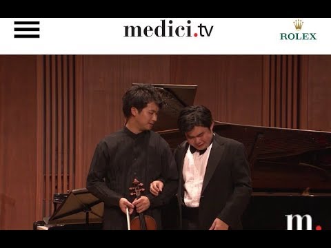 Nobuyuki Tsujii & Fumiaki Miura play Franck's Sonata Oct 2018