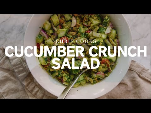 How To Make My Cucumber Crunch Salad