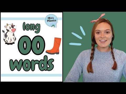 long 'oo' Words | Blending Phonics | long oo Words with Pictures | Learn to Read | British Teacher