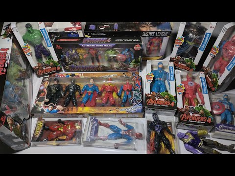 Marvel Legend Collection | Avengers Super Heroes | Unboxing avengers Toy | Iron man, Bat man, Venom