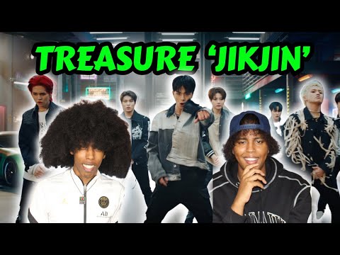 OUR FIRST TIME WATCHING TREASURE - '직진 (JIKJIN)' OFFICIAL M/V REACTION!!