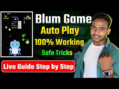 Blum Auto Play 100% Working Solution : How to Use Safely Step by Step Guide || Blum Dogs Auto Play