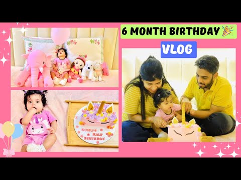 VLOG : 6 months completion Celebration ! 🎉🎉