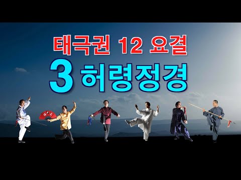 taichi chuan - 태극권(太極拳) 12요결 3. 허령정경(虛靈頂勁)