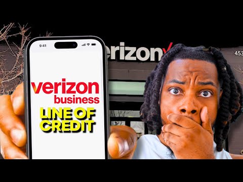 (EIN ONLY) Verizon Business Line of Credit NO PG!