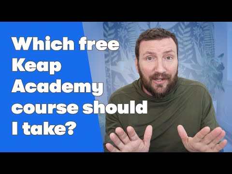 Keap Academy Course Recommendations [February 2024]