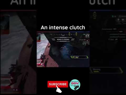 APEX LEGENDS INTENSE CLUTCH | SUBSCRIBE TO CHANNEL FOR DAILY CONTENT #shorts #apexlegends