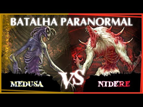 Batalha Paranormal - NIDERE VS MEDUSA - Quem ganha? ft. @thicorpg