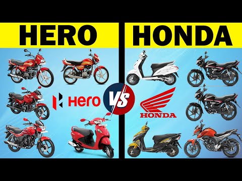 🔥 Hero Vs Honda Company Comparison | Hero Honda Separation 2024 | Which is best?