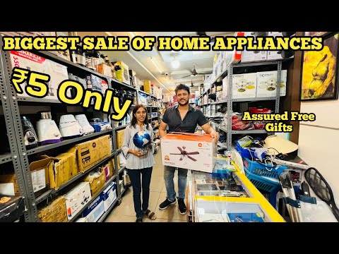 ₹5 से शुरू, 70-90% Off, Electronics || Smart Gadgets & Home Appliances Warehouse Mumbai