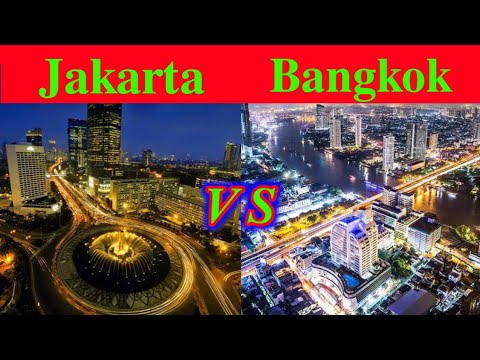 Bangkok VS Jakarta comparison unbiased #shorts