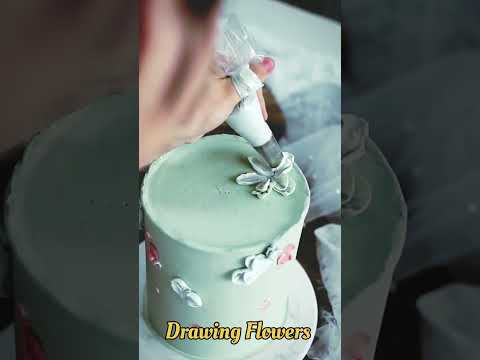 73- A few simple strokes and paintings CAKE & DESSERT  #cake #desset #food